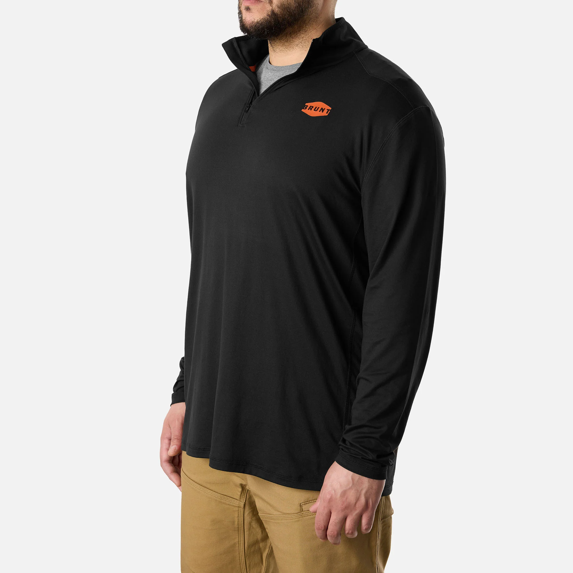 The McKenna 1/4 Zip Long Sleeve Tech Shirt - Image 10
