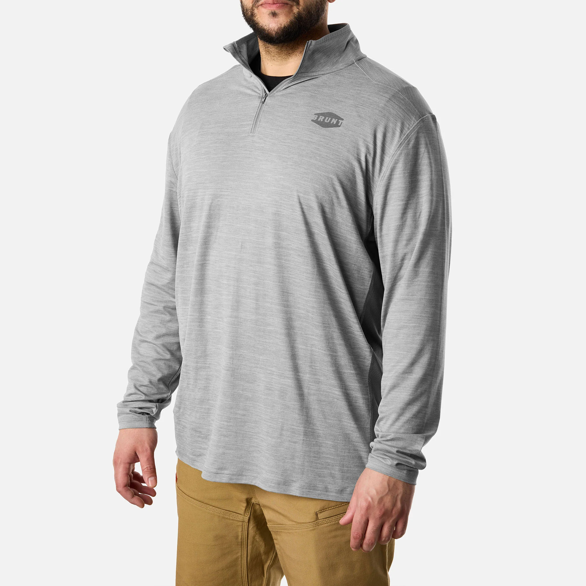 The McKenna 1/4 Zip Long Sleeve Tech Shirt - Image 18