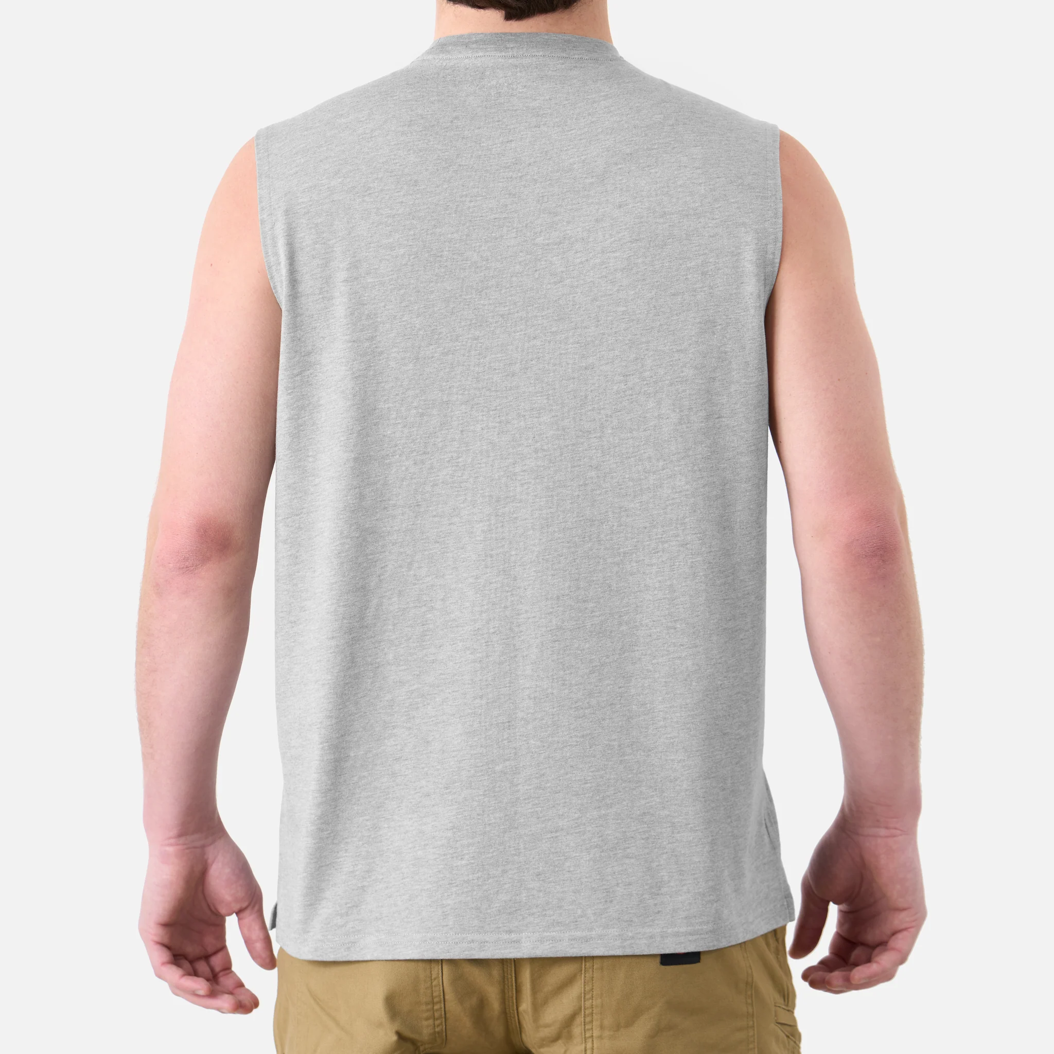 The Martin Sleeveless Pocket Tee - Image 11