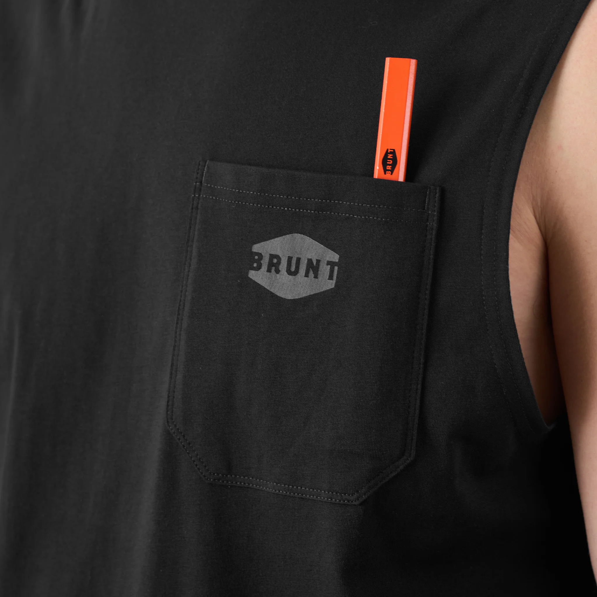 The Martin Sleeveless Pocket Tee - Image 24