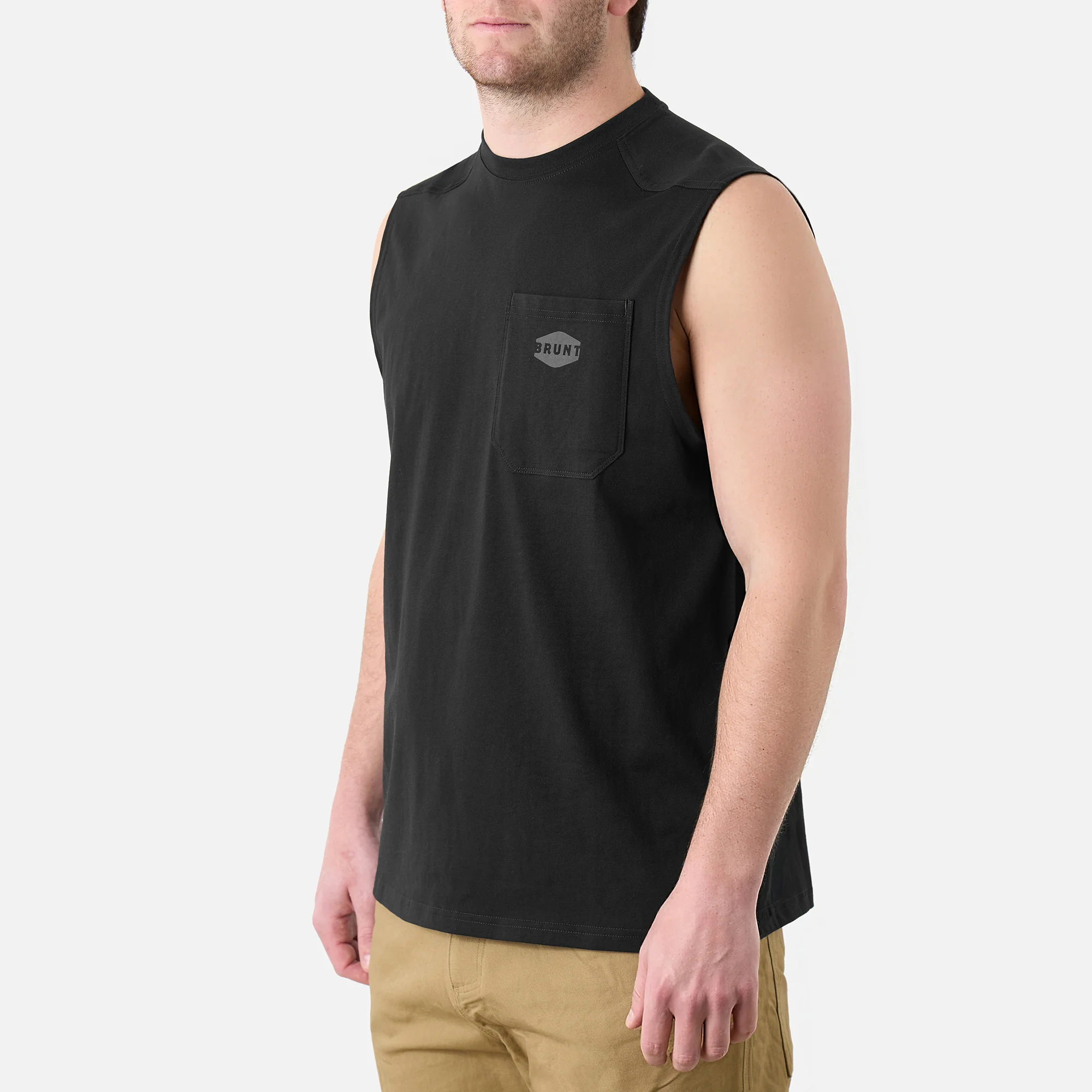 The Martin Sleeveless Pocket Tee - Image 25