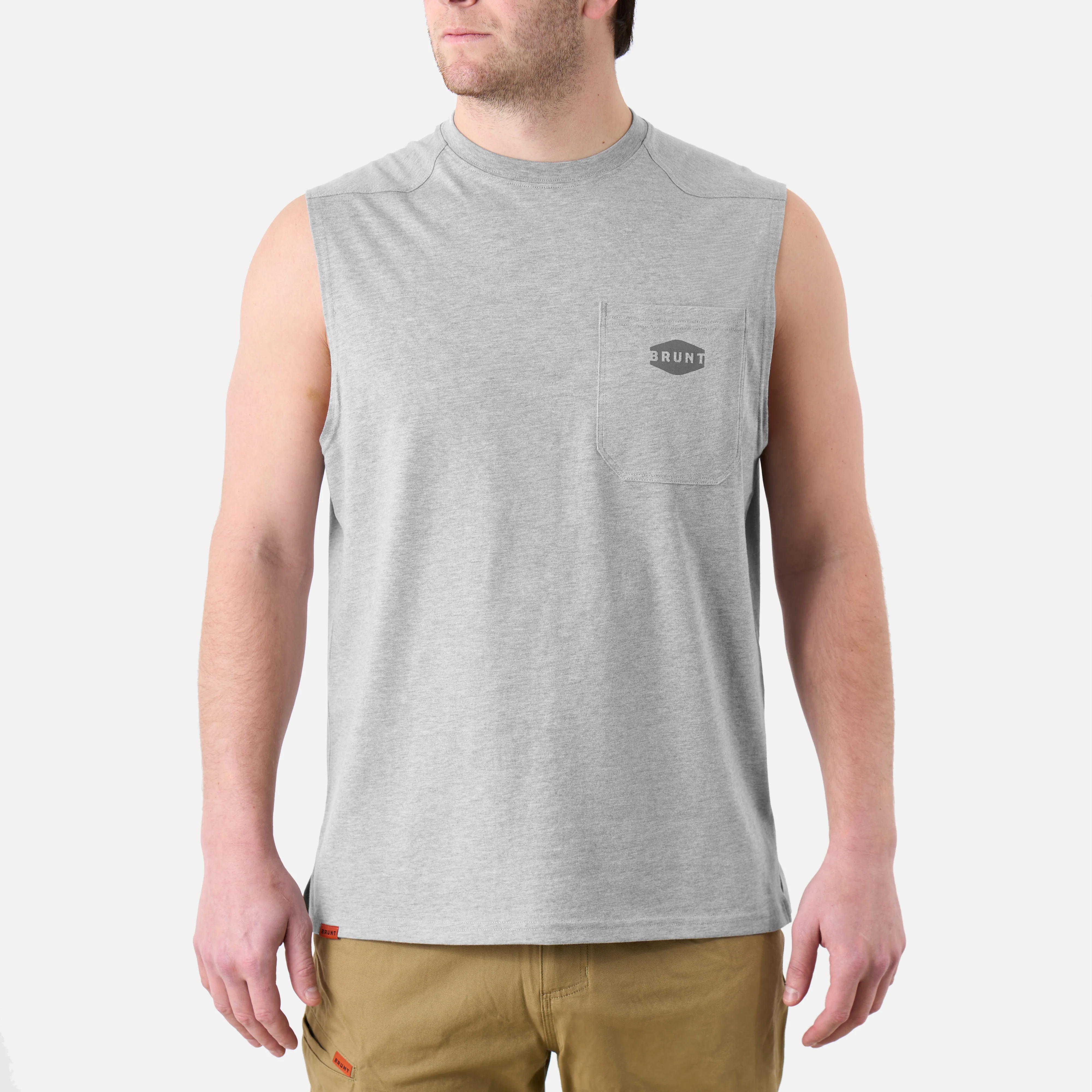 The Martin Sleeveless Pocket Tee - Image 8